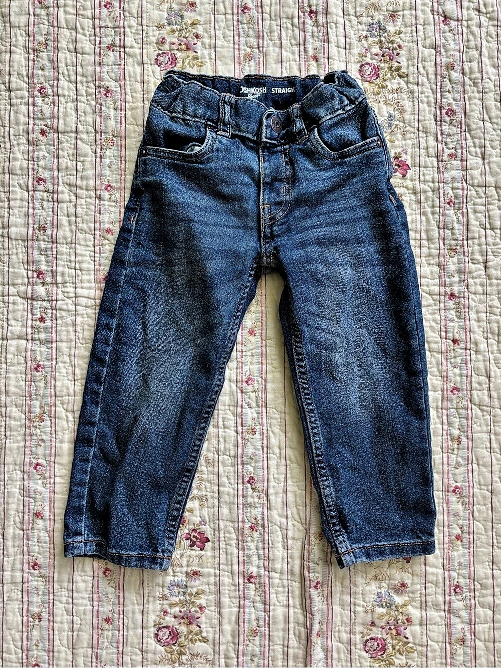 OshKosh B'gosh Straight Leg Jeans unisex 2T Blue